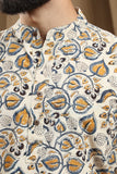 HAND BLOCK KALAMKARI COTTON LONG KURTA