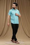 HAND BLOCK PRINT SHIRT REGULAR FIT