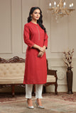 PURE HANDWOVEN WOMEN KURTA