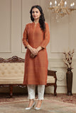 PURE HANDWOVEN WOMEN KURTA