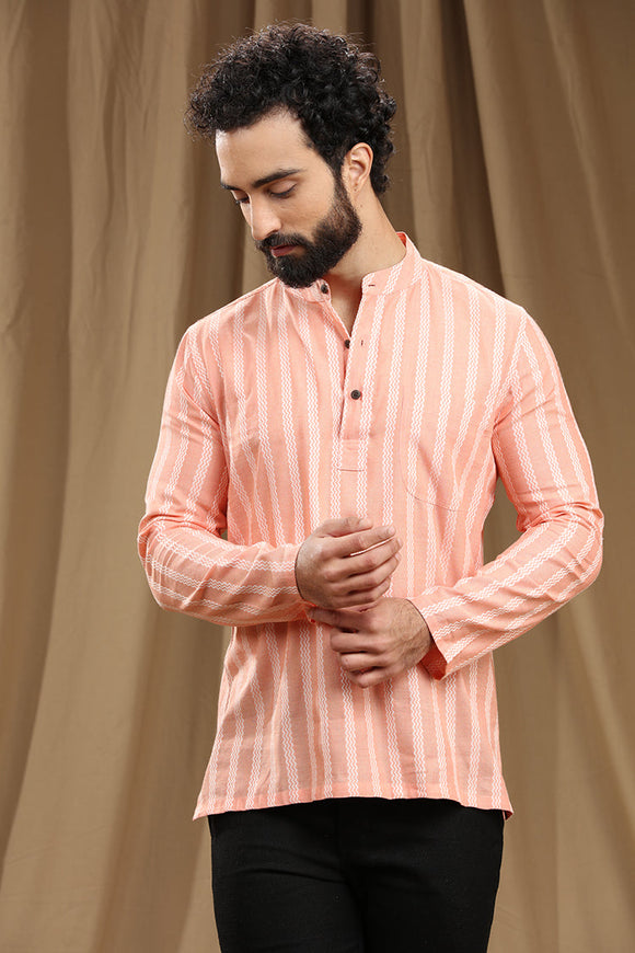 Exquisite Men's Cotton Short Kurta | Full Sleeves,DOBBY COTTON SHORT KURTA,kurtas for men,mens kurtas,men kurtas,men short kurtas,short kurtas for men,mens short kurtas,buy kurtas online,buy online kurtas,mens Full sleeves short kurtas, Trendy Designs, and Unmatched Comfort - Shop Now