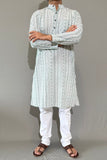 COTTON HANDBLOCK LONG KURTA