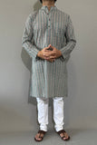 COTTON HANDBLOCK LONG KURTA