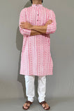 COTTON HANDBLOCK LONG KURTA