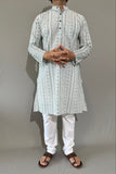 COTTON HANDBLOCK LONG KURTA