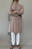 COTTON HANDBLOCK LONG KURTA