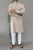 COTTON HANDBLOCK LONG KURTA