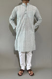 COTTON HANDBLOCK LONG KURTA