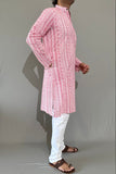 COTTON HANDBLOCK LONG KURTA