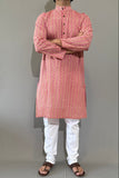 COTTON HANDBLOCK LONG KURTA