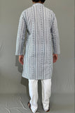 COTTON HANDBLOCK LONG KURTA