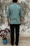 KANTHA COTTON SHORT KURTA