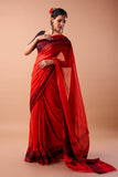 HANDLOOM SAREE WITH RUNNING BLOUSE ( Image Blouse not included)