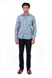 HAND BLOCK PRINT SHIRT REGULAR FIT