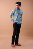 HAND BLOCK PRINT SHIRT REGULAR FIT